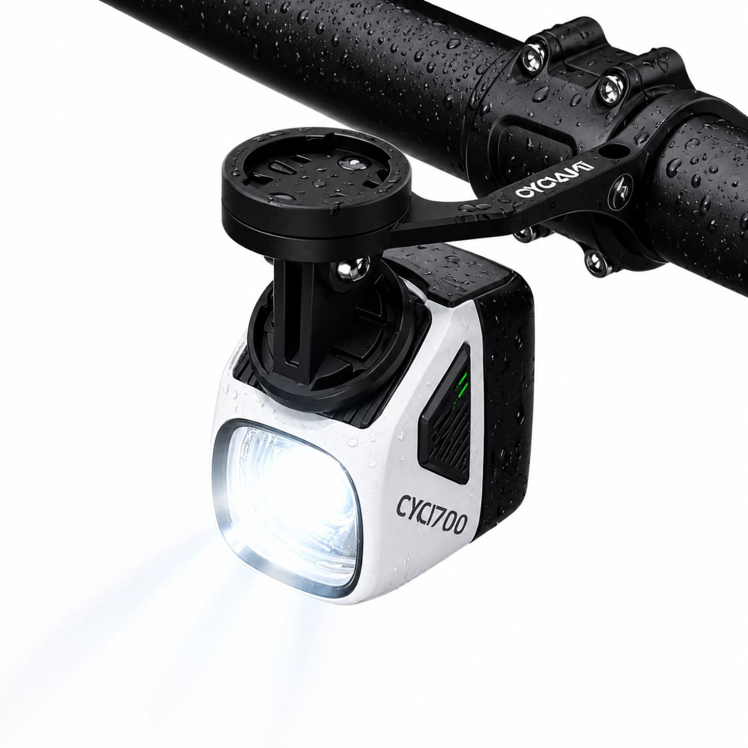 Luz Delantera para Bicicleta 1700LM Recargable USB-C Antideslumbrante con Control Remoto